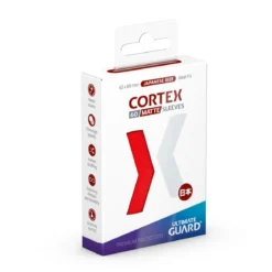 Cortex Kartenhüllen matt-rot 60er Set Ultimate Guard für TCG japanische Größe