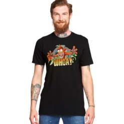 Crash Bandicoot - Whoa T-Shirt schwarz