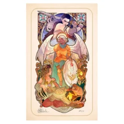 Critical Role Kunstdruck Ashley Johnson: 10th Anniversary