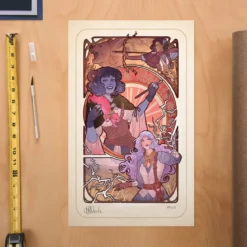 Critical Role Kunstdruck Laura Bailey: 10th Anniversary Art