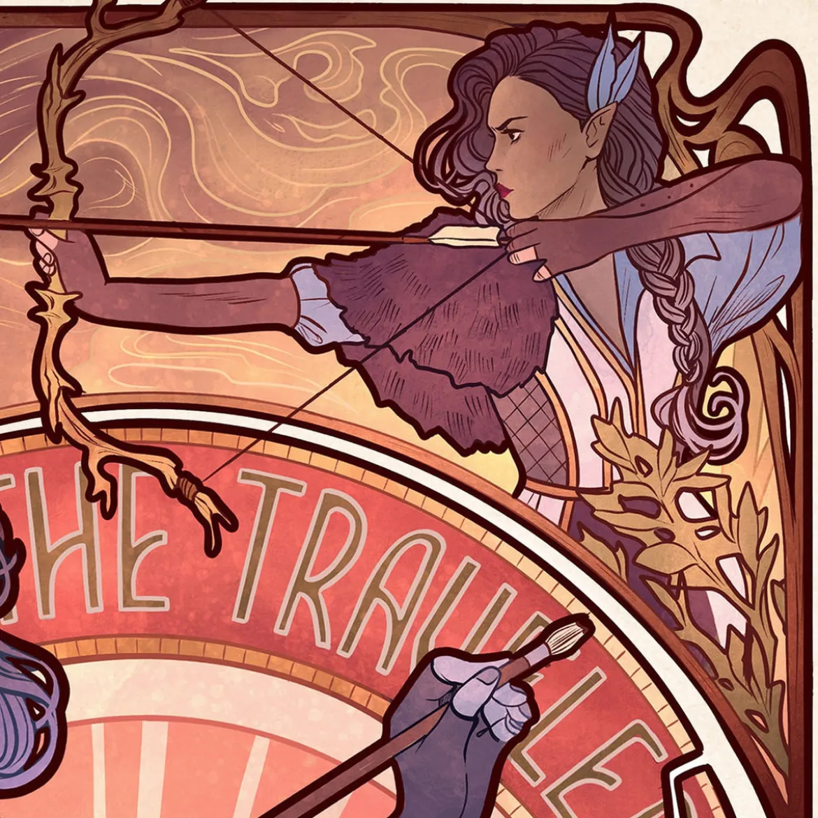 Critical Role Kunstdruck Laura Bailey: 10th Anniversary Art