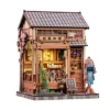 CuteBee - Sakura O Kimono Shop Miniaturhaus Book Nook Modell Bausatz