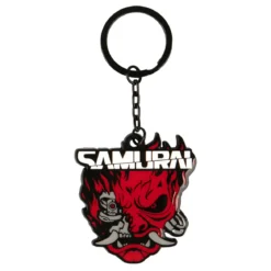 Cyberpunk 2077 - Samurai Logo Schlüsselanhänger