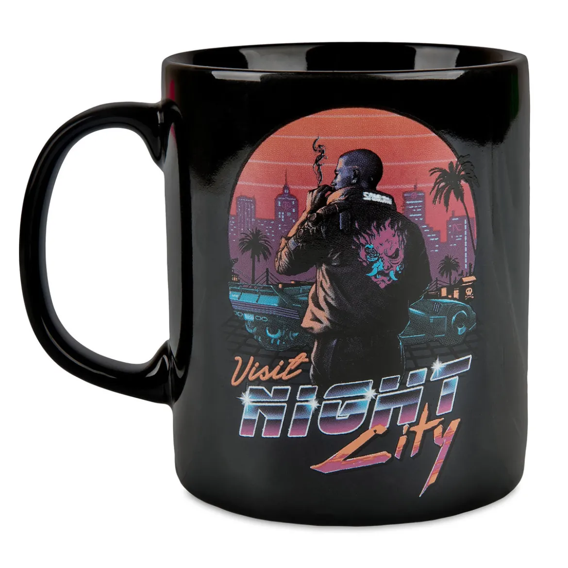 Cyberpunk 2077 - Visit Night City Tasse