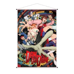 Dandadan - Okarun und Freunde Wall Scroll