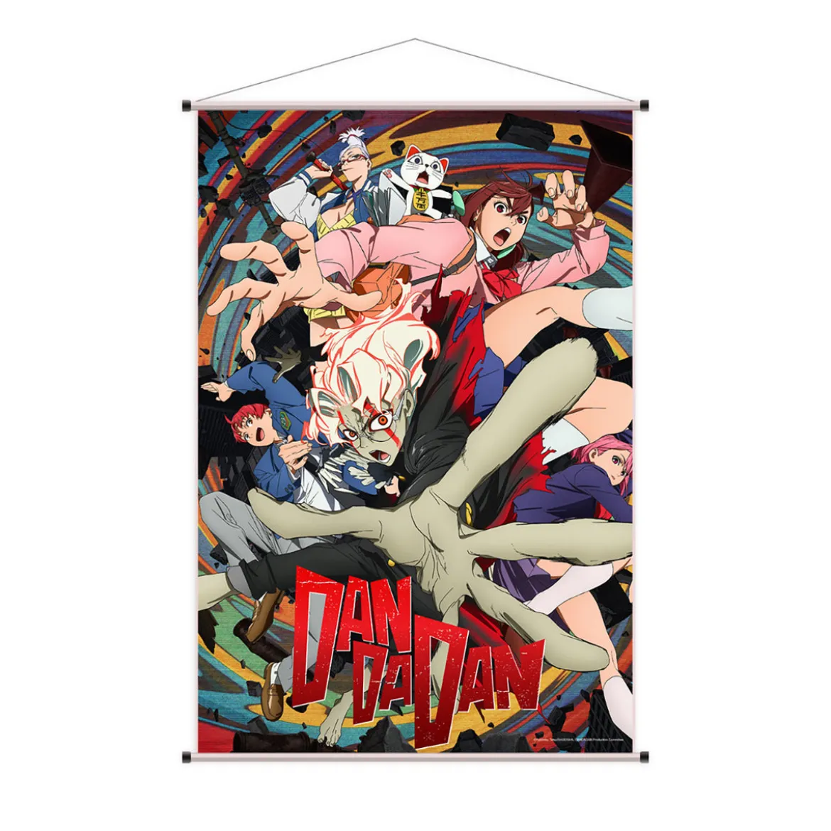 Dandadan - Okarun und Freunde Wall Scroll