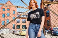 Dark Side Tattoo T-Shirt für Star Wars Fans schwarz