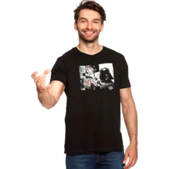 Dark Side Tattoo T-Shirt für Star Wars Fans schwarz