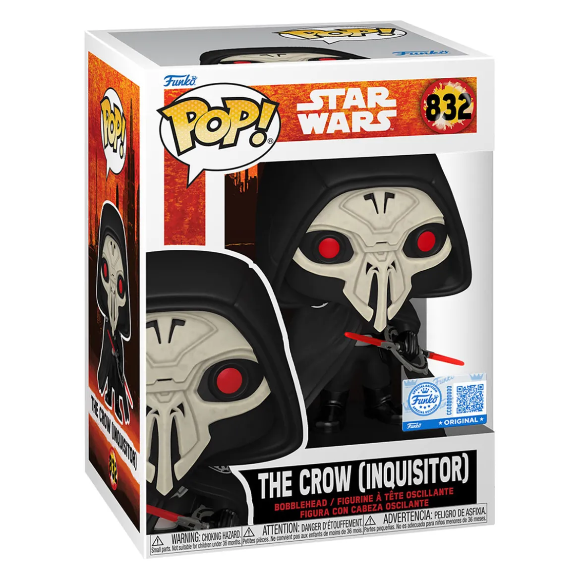 Darth Maul: Shadow Lord The Crow Funko Pop Wackelkopf-Figur - Star Wars