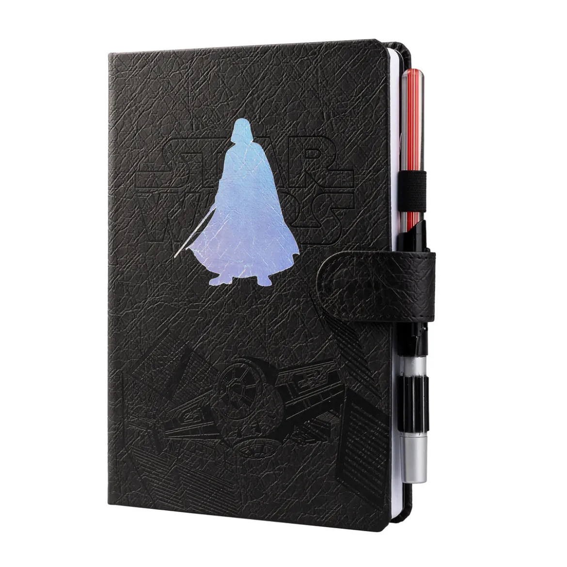Darth Vader Notizbuch mit Lichtschwert Stift - Star Wars