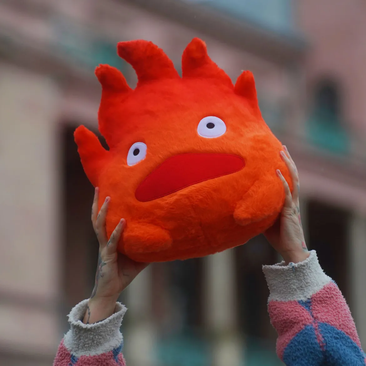 Das wandelnde Schloss - Calcifer Plüsch Figur 34cm