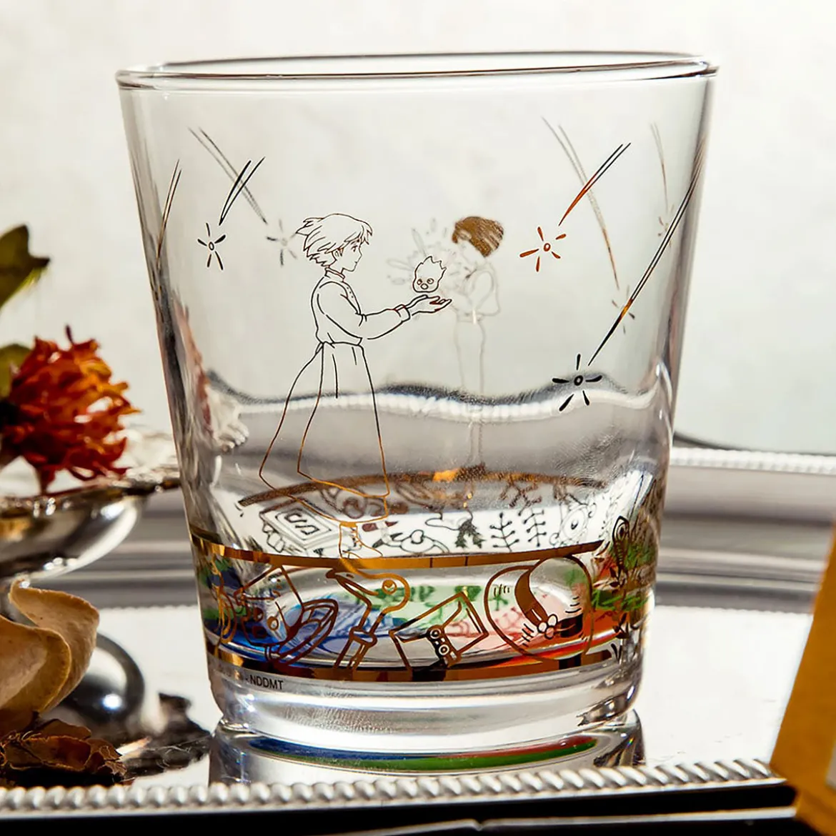 Das wandelnde Schloss - Howl & Sophie Glas
