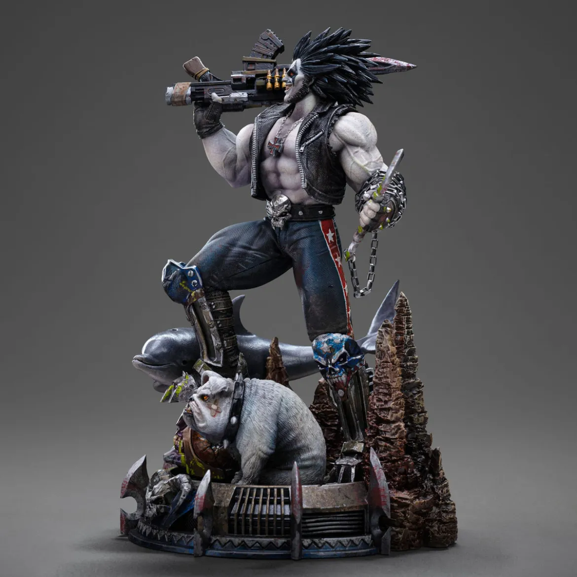 DC Comics Art Scale Statue 1/10 Lobo Unleashed 24 cm