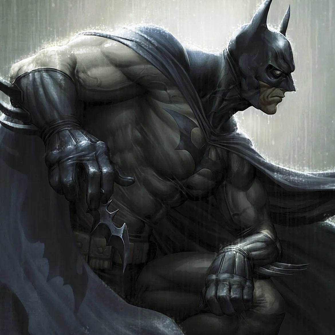 DC Comics Kunstdruck Batman 46 x 61 cm - ungerahmt