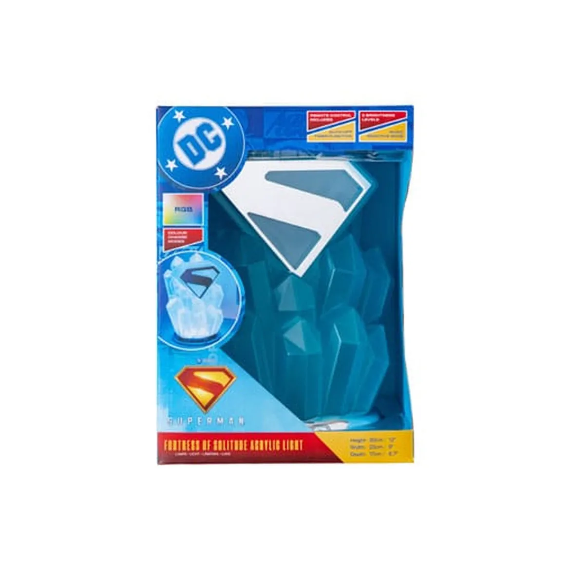 DC Comics Leuchte Superman Fortress of Solitude