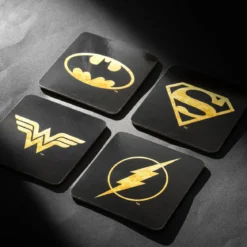 DC Comics Logos Untersetzer 4er Set