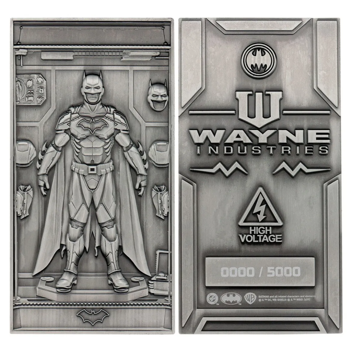 DC Comics Metallbarren Batman Armour Limited Edition