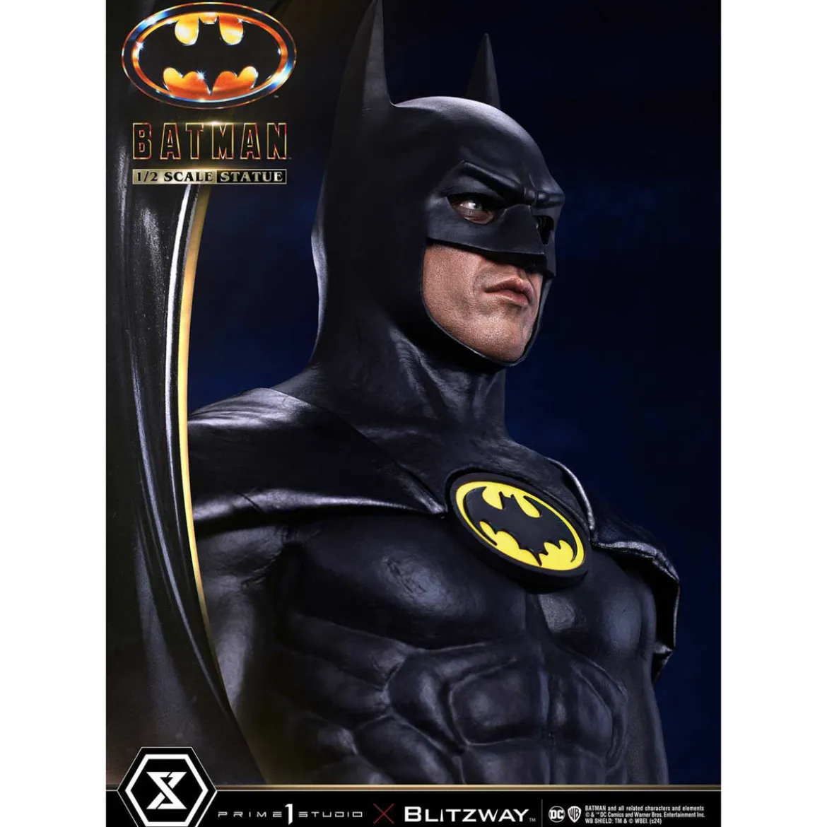 DC Comics Statue 1/2 Batman 1989 106 cm