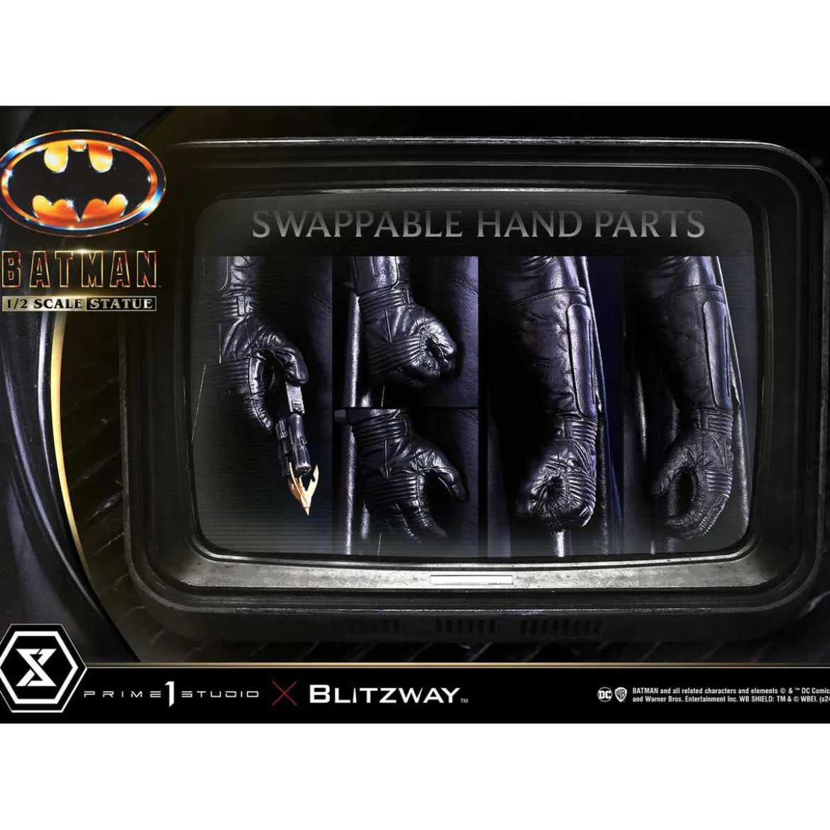 DC Comics Statue 1/2 Batman 1989 106 cm