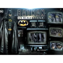 DC Comics Statue 1/2 Batman 1989 106 cm