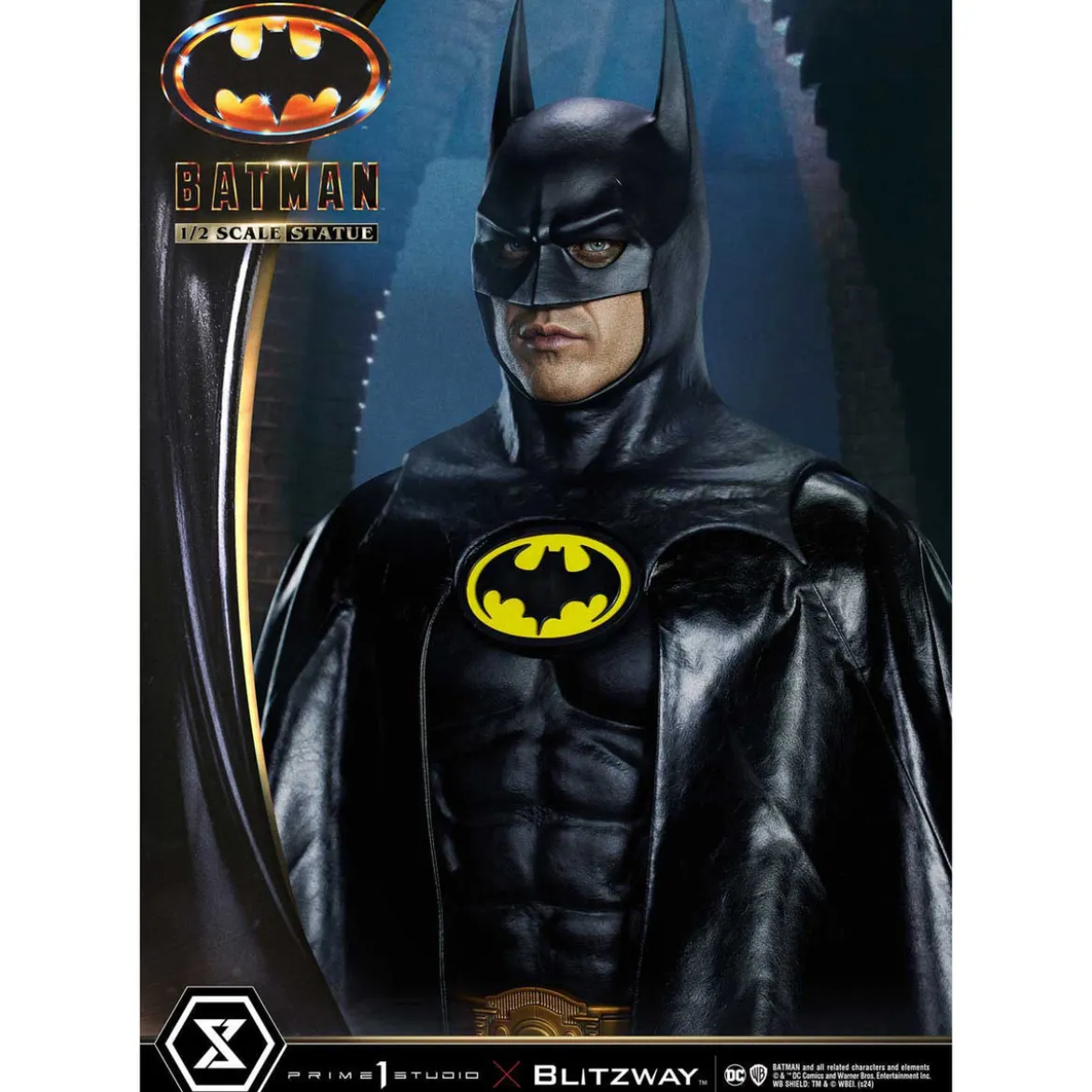 DC Comics Statue 1/2 Batman 1989 106 cm