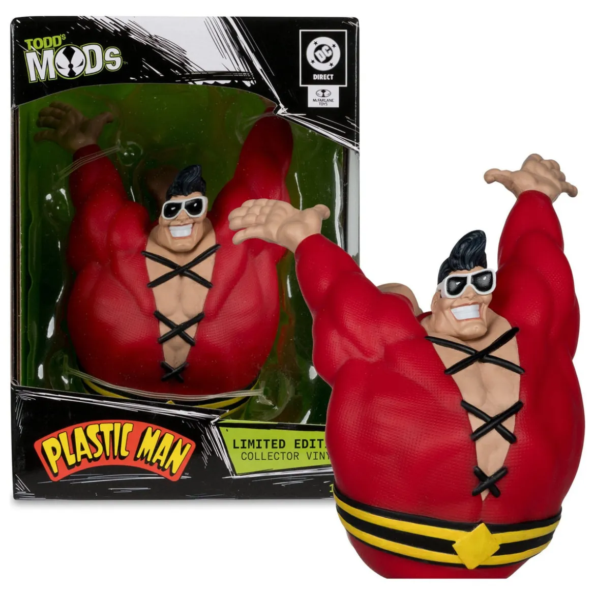 DC Direct Todd's Mods Vinylfigur Plastic Man 10 cm