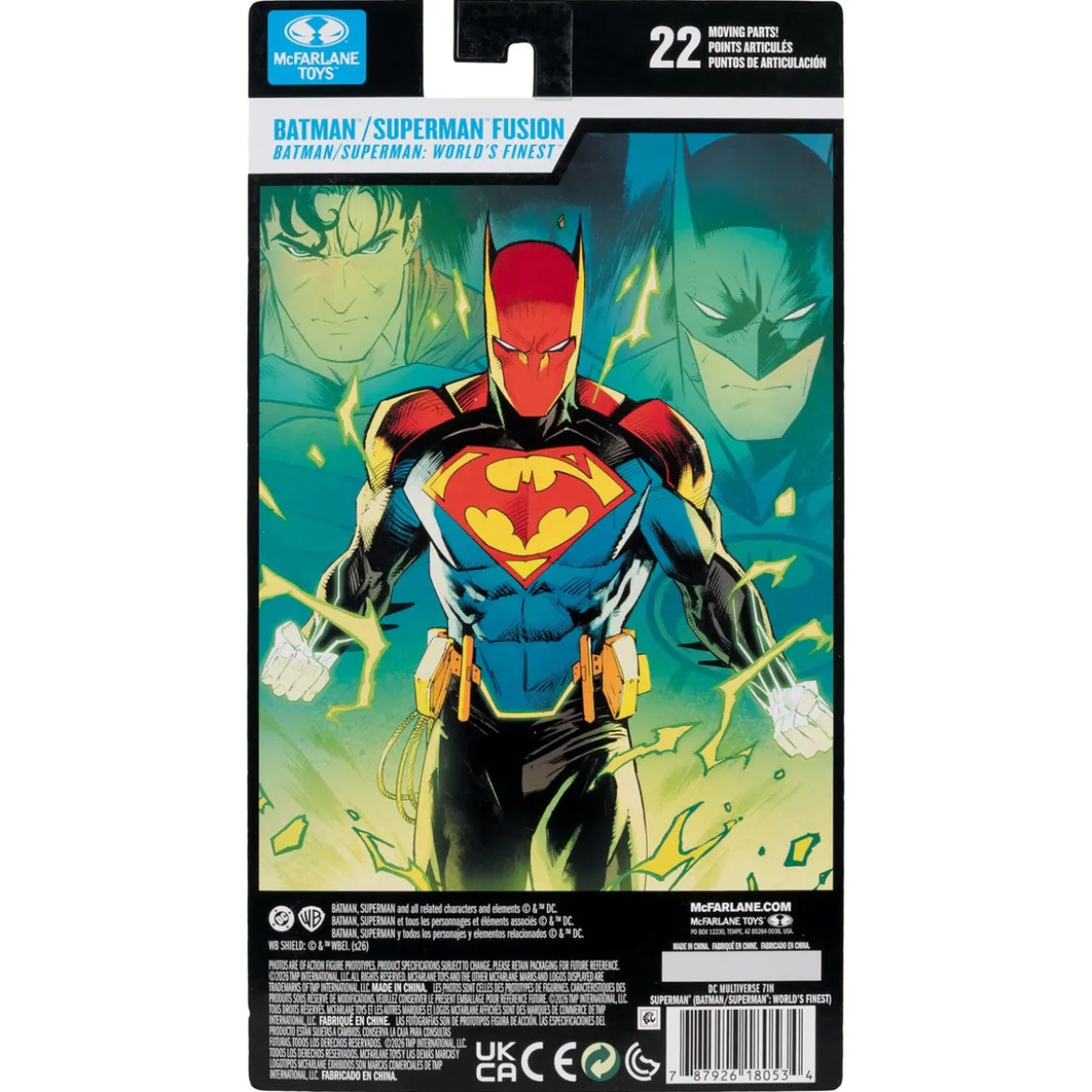 DC Multiverse Actionfigur Batman (Superman World's Finest)