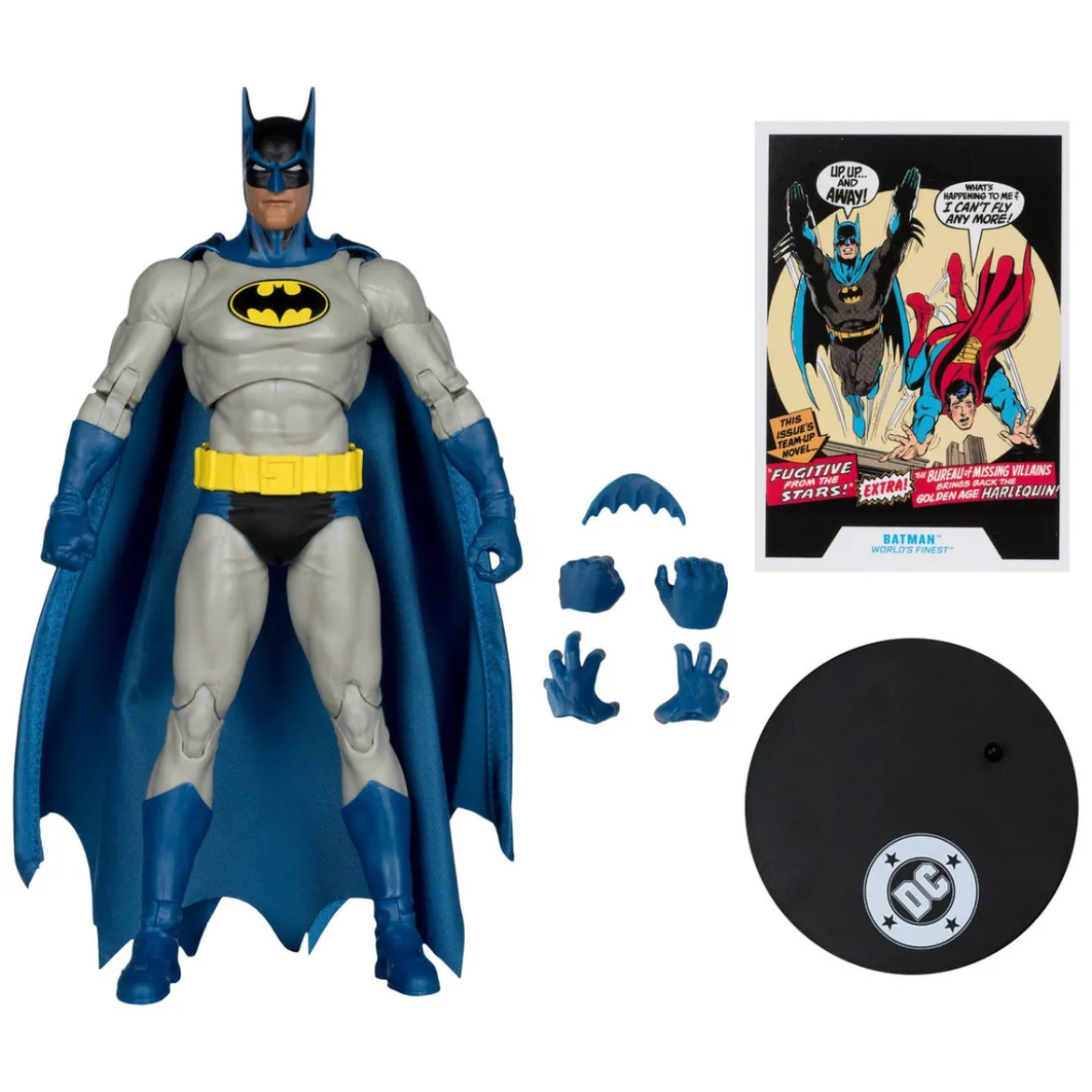 DC Multiverse Actionfigur Batman (World's Finest) 19 cm