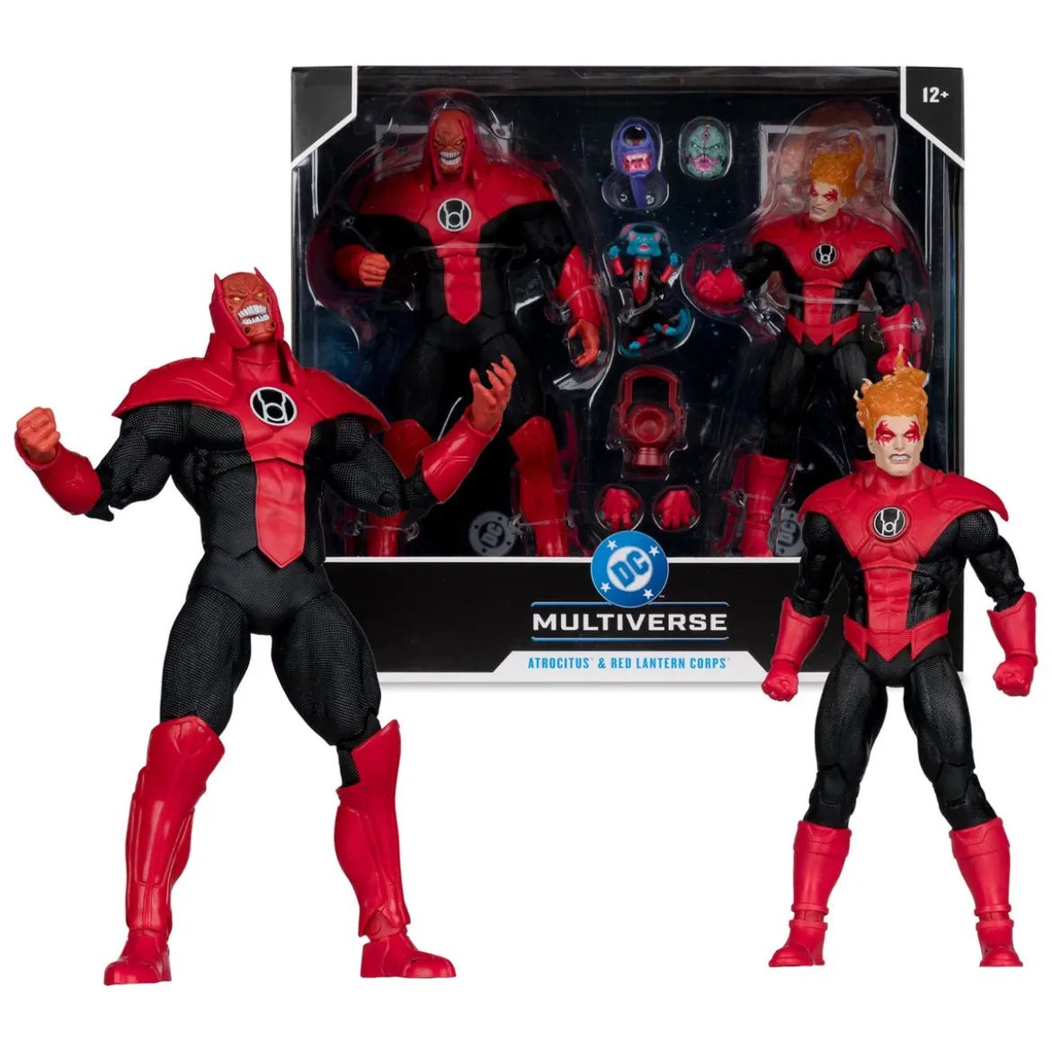 DC Multiverse Actionfiguren 2er-Pack Atrocitus and Red