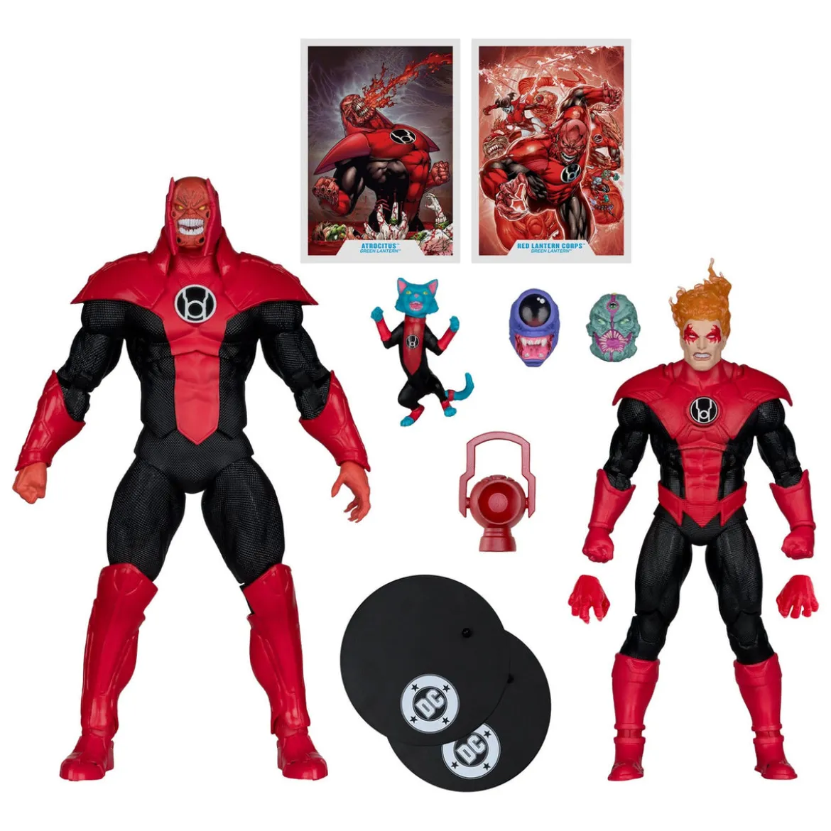 DC Multiverse Actionfiguren 2er-Pack Atrocitus and Red