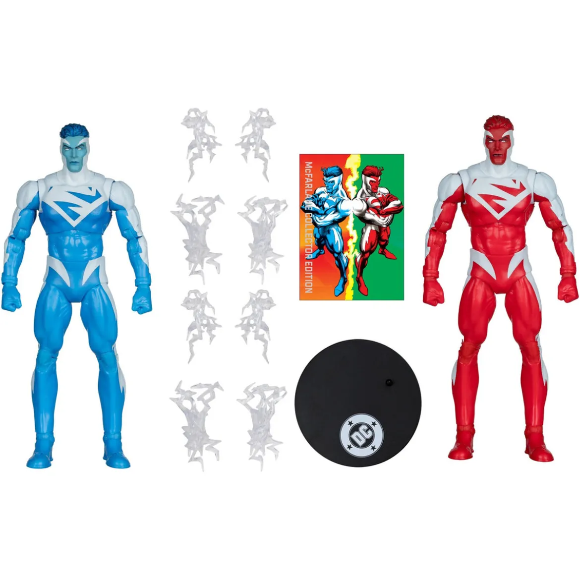 DC Multiverse Actionfiguren 2er-Pack Superman Blue vs.