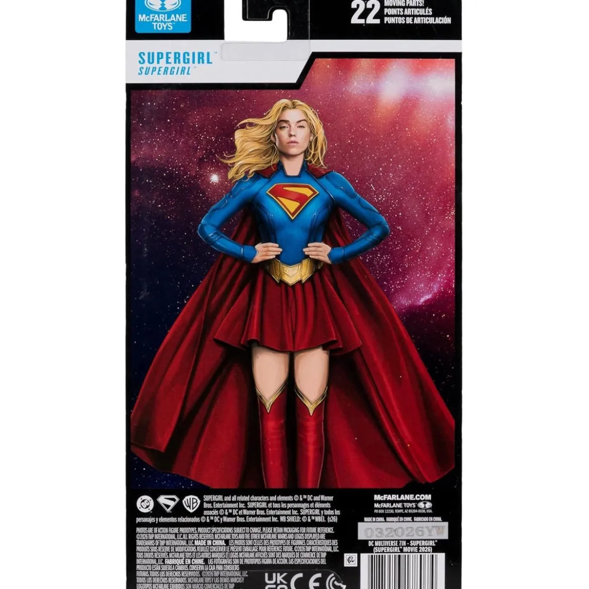DC Multiverse Actionfigur Supergirl (Hero Costume)