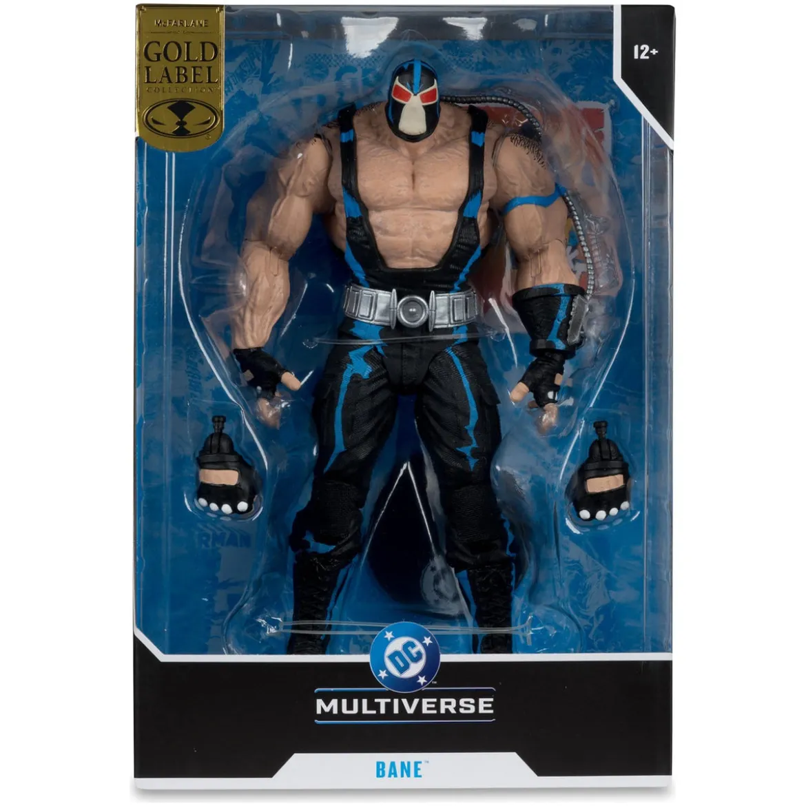 DC Multiverse Mega Actionfigur Bane (Knightfall) (Gold