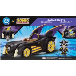 DC x Sonic - The Hedgehog Actionfigur mit Fahrzeug Shadow