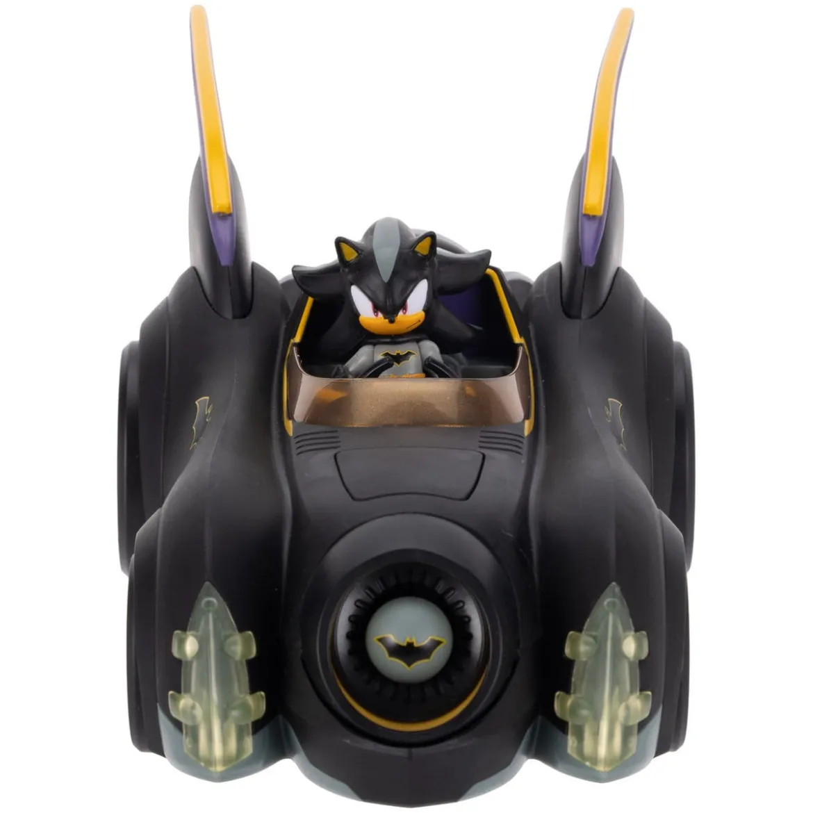DC x Sonic - The Hedgehog Actionfigur mit Fahrzeug Shadow