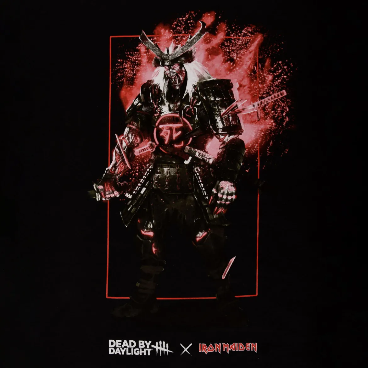 Dead by Daylight x Iron Maiden - Oni Samurai Eddie Killer T-Shirt