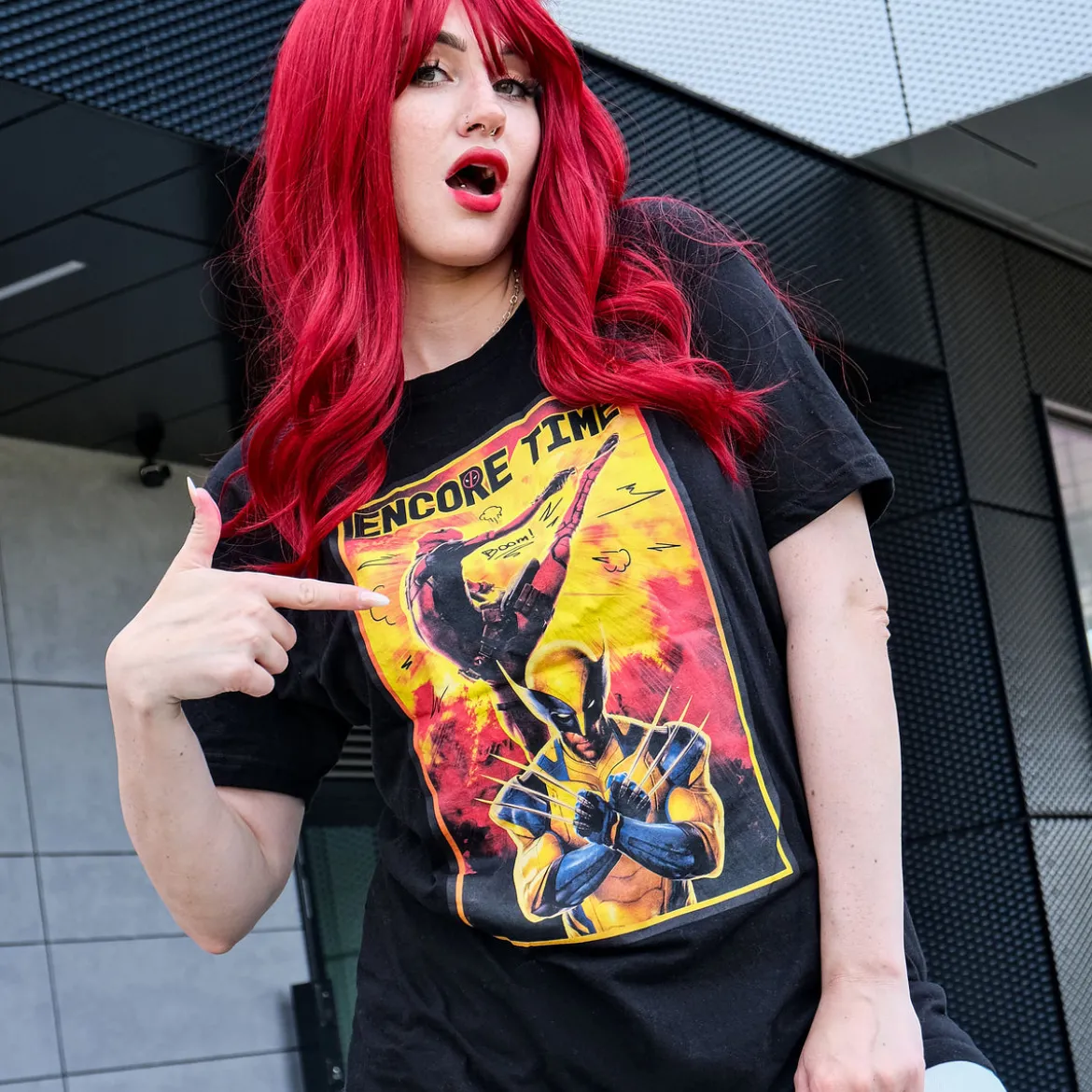Deadpool and Wolverine - Encore Time T-Shirt schwarz