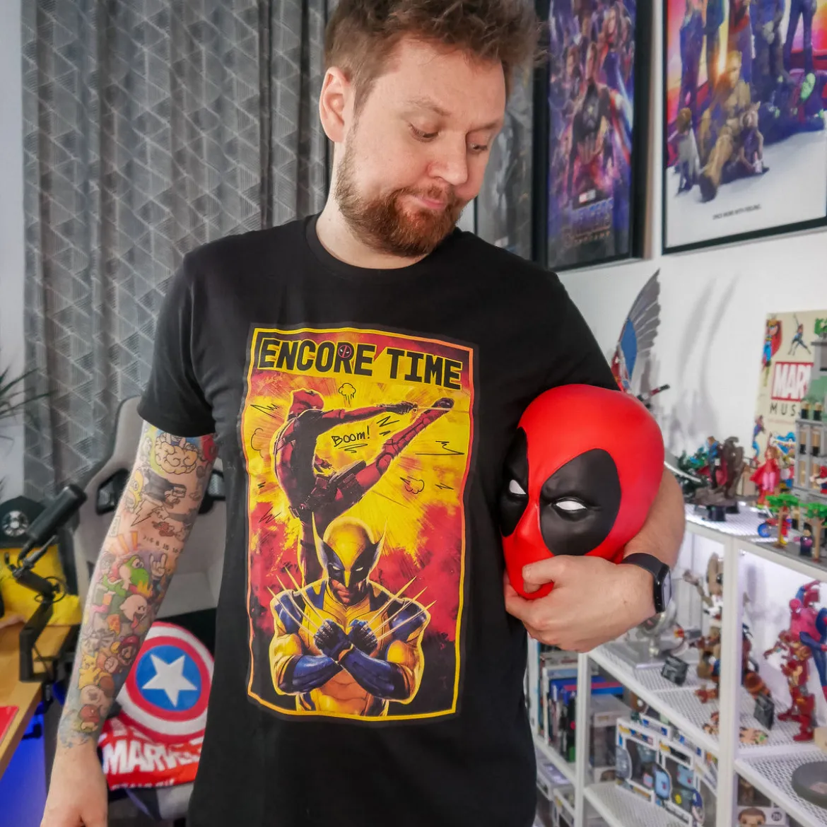 Deadpool and Wolverine - Encore Time T-Shirt schwarz