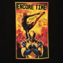 Deadpool and Wolverine - Encore Time T-Shirt schwarz