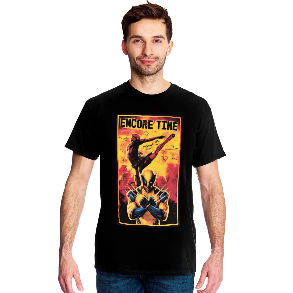 Deadpool and Wolverine - Encore Time T-Shirt schwarz