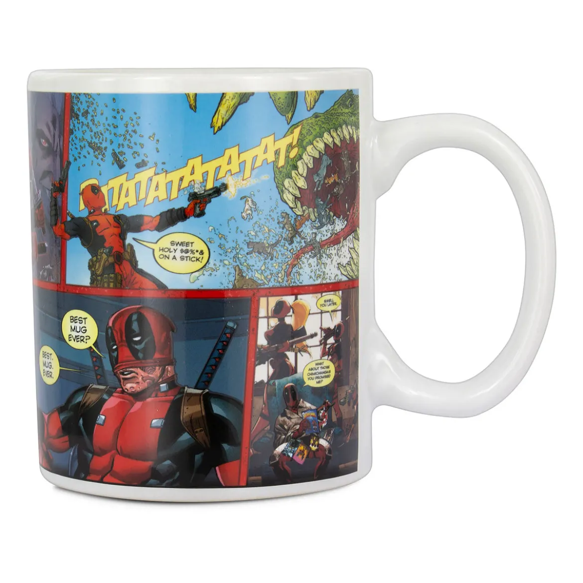 Deadpool - Best Mug Ever Thermoeffekt Tasse