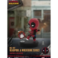Deadpool 3 Deadpool & Wolverine Series Mini Egg Attack Figuren Set 8 cm