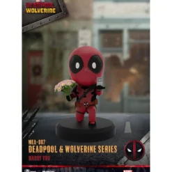 Deadpool 3 Deadpool & Wolverine Series Mini Egg Attack Figuren Set 8 cm