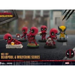 Deadpool 3 Deadpool & Wolverine Series Mini Egg Attack Figuren Set 8 cm