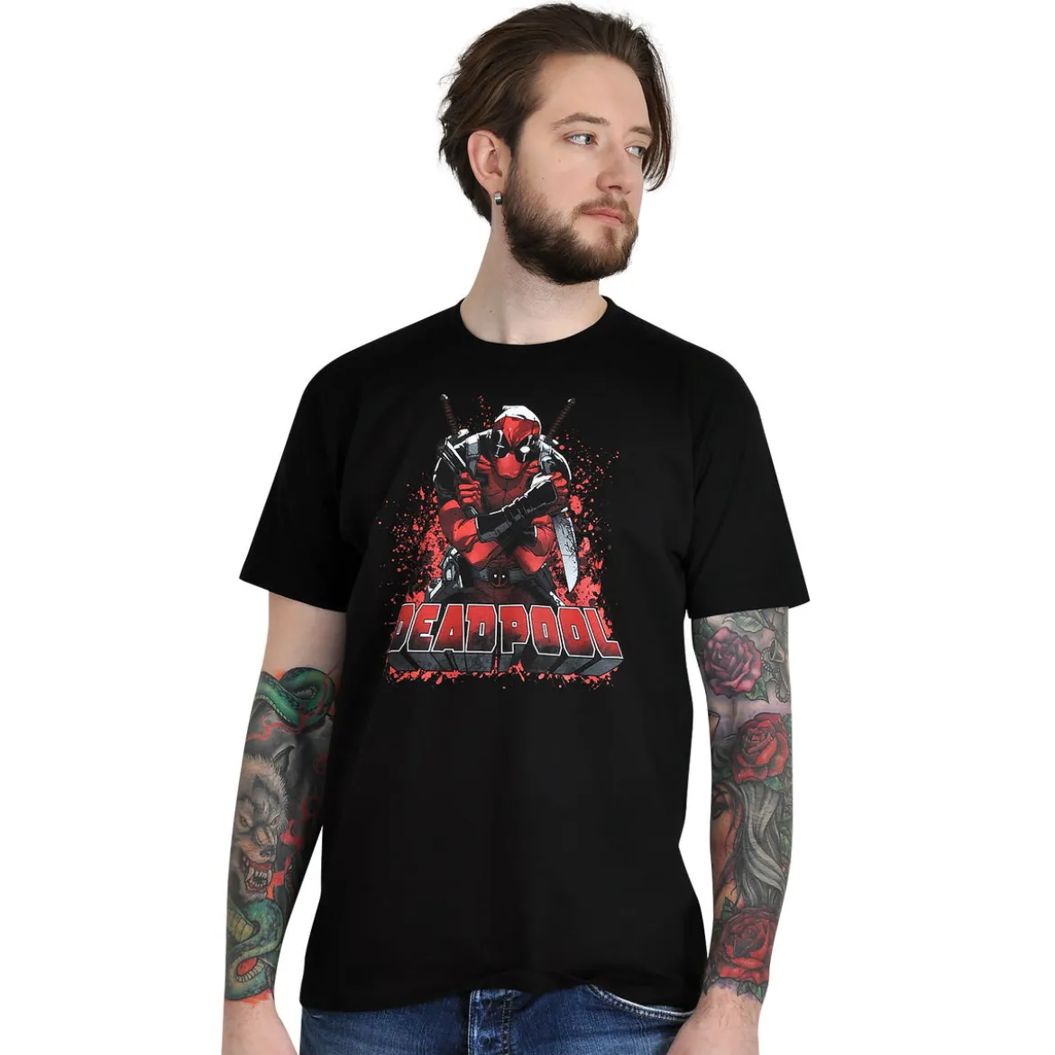 Deadpool - Great Ass T-Shirt schwarz