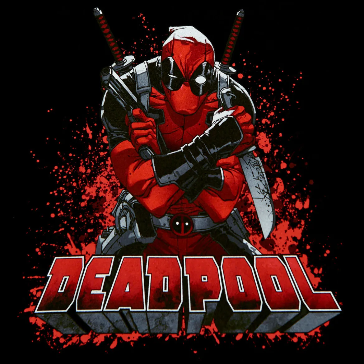 Deadpool - Great Ass T-Shirt schwarz