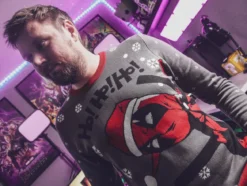Deadpool - Ho! Ho! Ho! Strickpullover