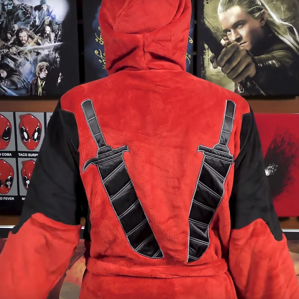 Deadpool - Logo Bademantel