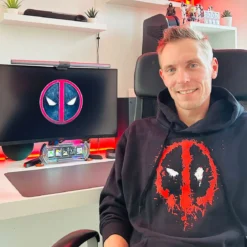 Deadpool - Logo Hoodie schwarz