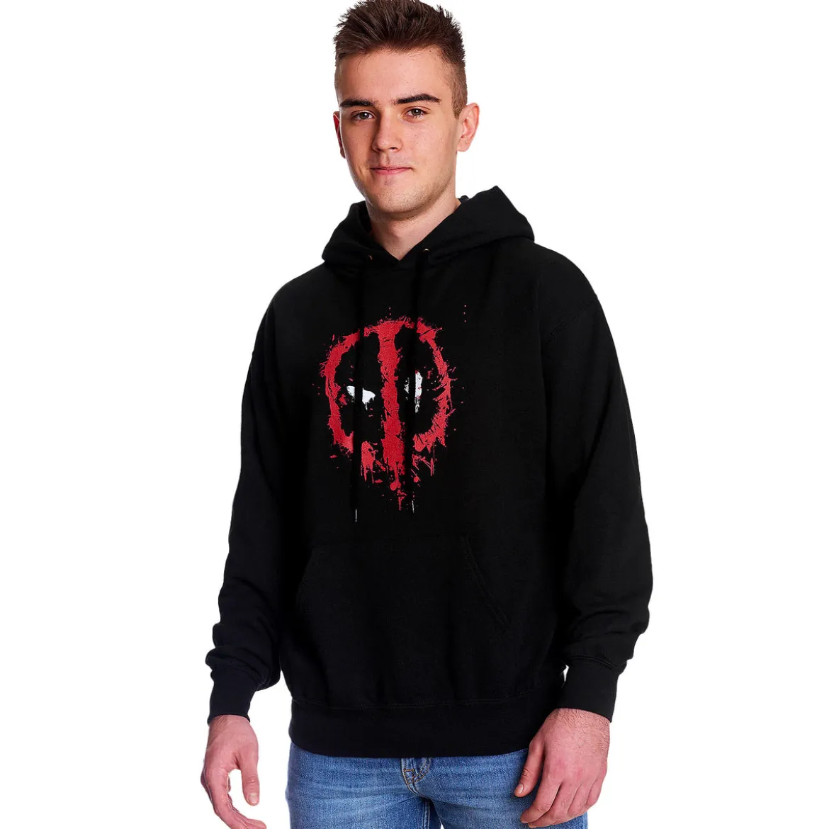 Deadpool - Logo Hoodie schwarz